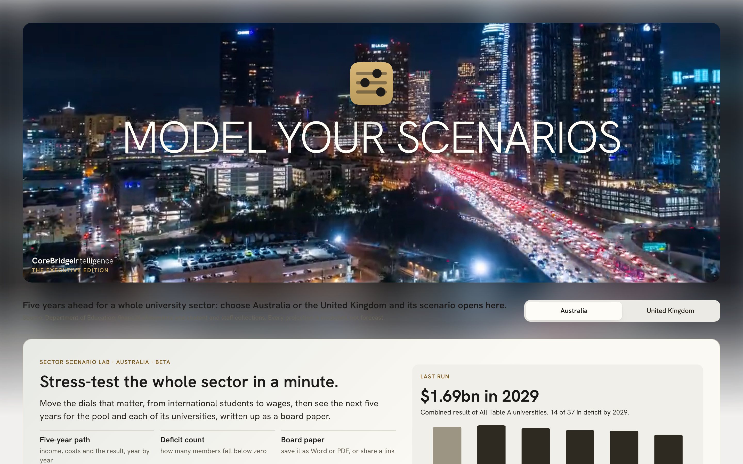Model your Scenarios